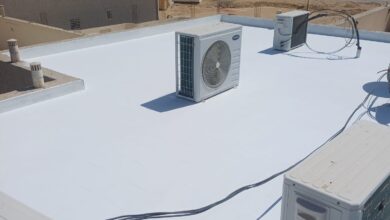 عزل الاسطح المبلطه