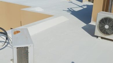 عزل بلاط السطح